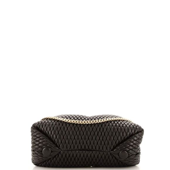 Proenza Schouler Puffy Chain Tobo Bag Leather Black - Picture 4 of 6